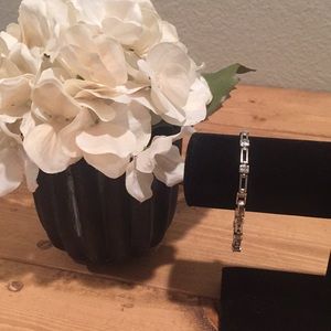 Silpada Sterling Silver CZ Bracelet